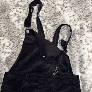 Black Overall dress never worn